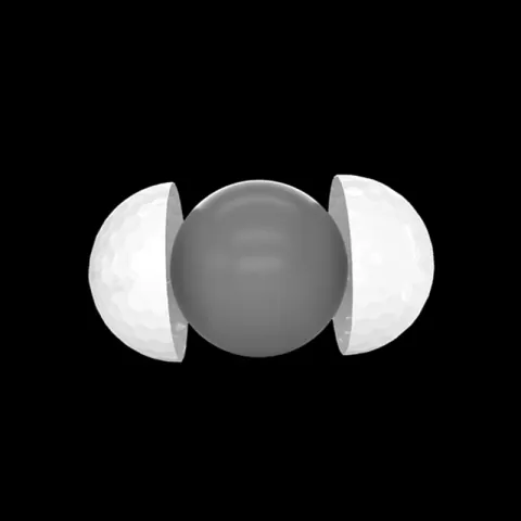 2-Piece Cast Urethane Tournament Golf Ball