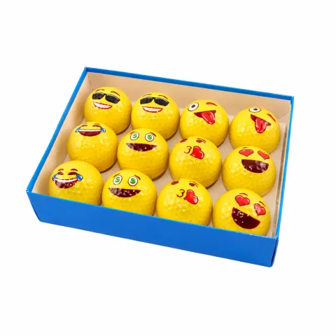 Emoji Graphic Golf Balls