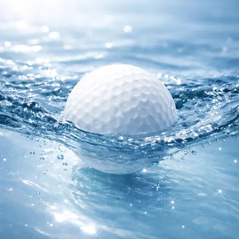 Water-Floating Practice Range Golf Ball