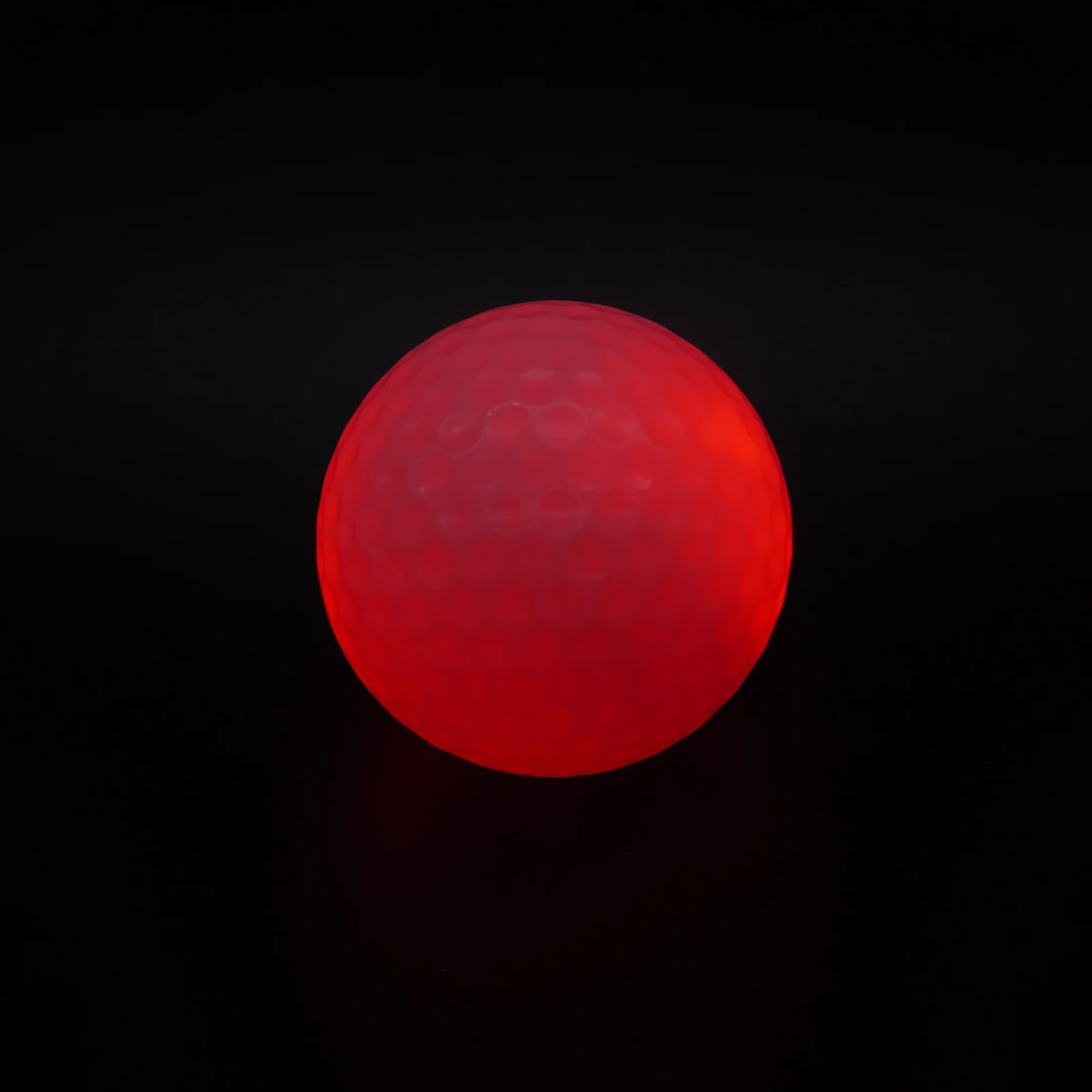 Three Piece LED Golf Ball Angle 4