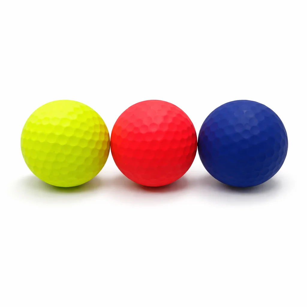 Matte Finish High-Visibility Balls Angle 2