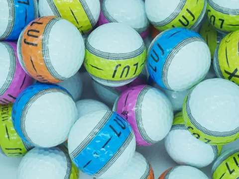 Tire Tread Pattern Golf Balls